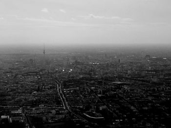 Aerial view of cityscape