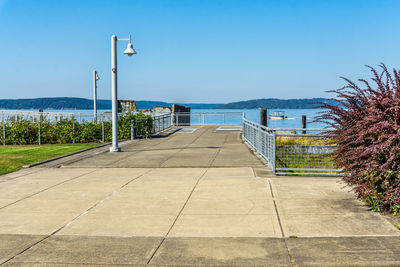 A view of dickman mill park in ruston, washington