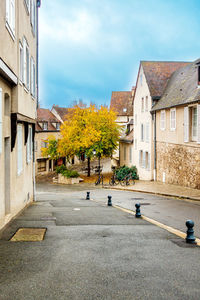 Street amidst buildings in city