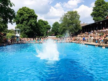 View of swimming pool