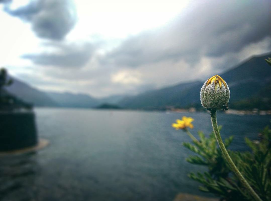 SCENIC VIEW OF CLOUDSCAPE OVER LAKE