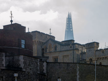 Eiffel tower against sky