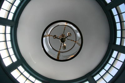 Low angle view of ceiling
