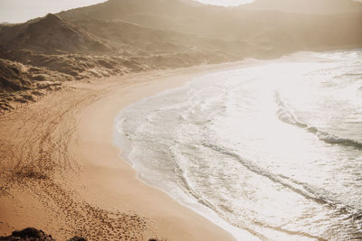 Scenic view of beach