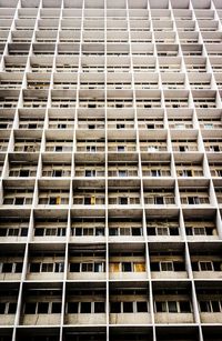 Full frame of a residential building