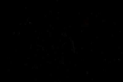 Low angle view of star field at night