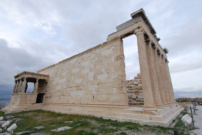 Old ruins against sky