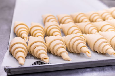 Close-up of food on table