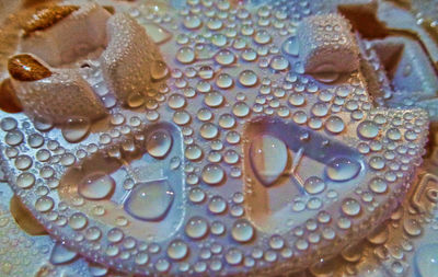 Full frame shot of bubbles