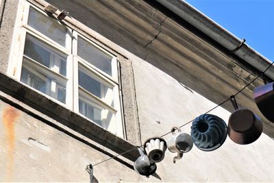 Low angle view of building against sky