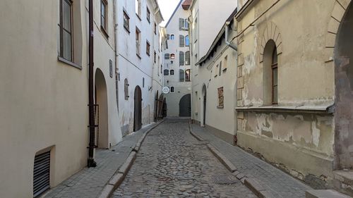 Street amidst buildings in city