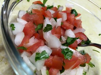 Close-up of salad