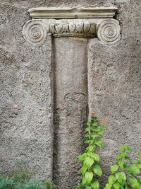 Low angle view of a sculpture