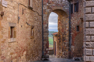 View of historic building against sky