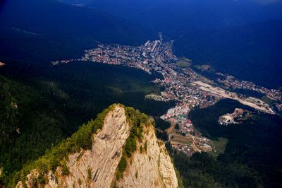 Aerial view of landscape