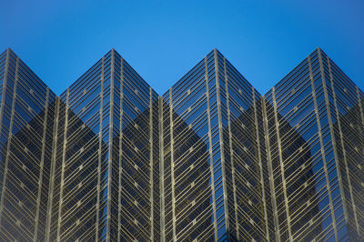 Low angle view of modern building