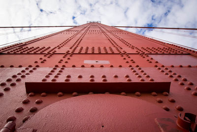 Low angle view of building against sky