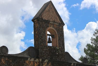 Low angle view of historical building against sky