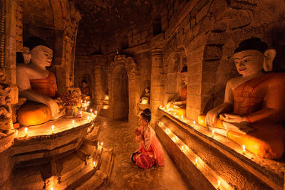 Statue in temple