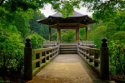 Gazebo in park