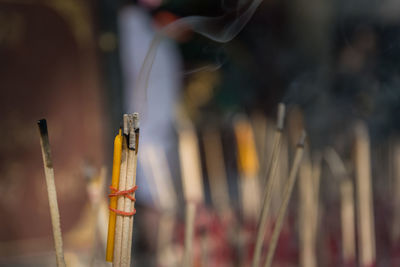 Incense for worship benedictine abbey.