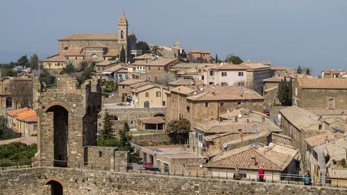 Buildings in a city