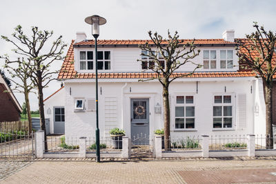 Residential building against sky