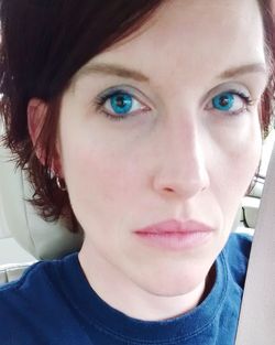 Portrait of young woman