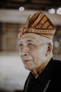 Portrait of a traditional figure from the jailolo sultanate