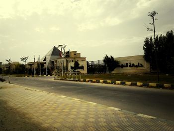 View of built structures against the sky