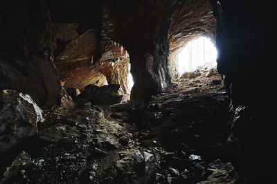 View of cave