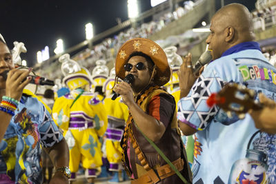 Group of people in traditional clothing