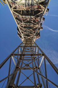 Low angle view of horno alto against sky