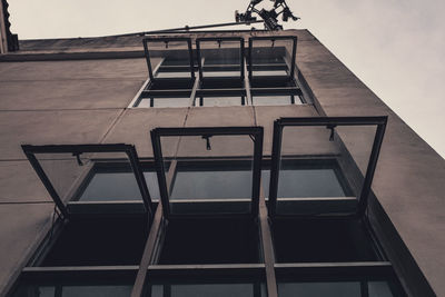 Low angle view of building against sky