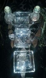 Close-up of glass on table