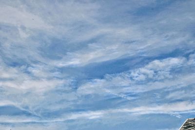 Low angle view of sky