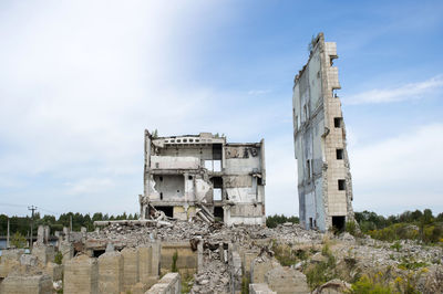 Old building against sky