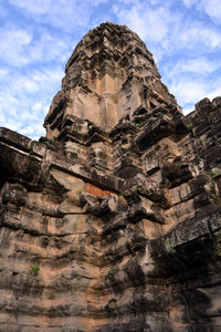 Low angle view of a temple