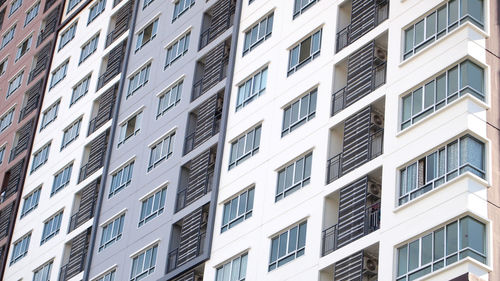 Low angle view of building in city