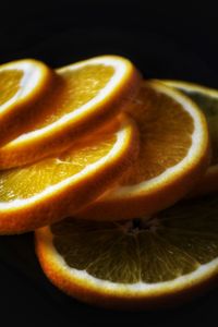 Close-up of orange slice