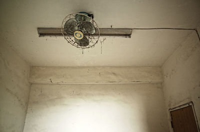 Low angle view of wall