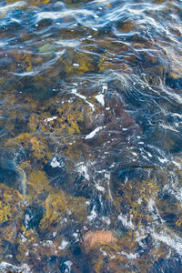 Full frame shot of rippled water