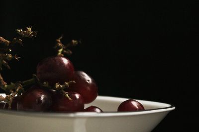 Close-up of food on table
