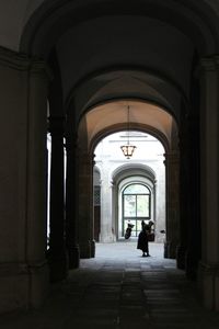 Corridor of building