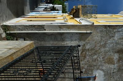 Walkway along buildings