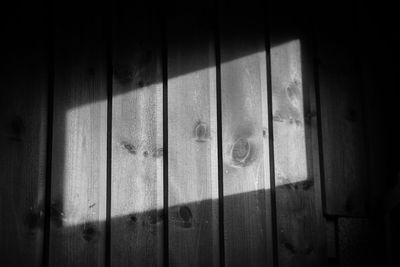 Close-up of wooden door