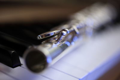 Close-up of computer keyboard