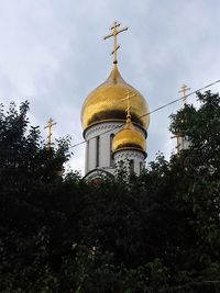 Low angle view of cathedral against sky