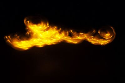 Close-up of fire