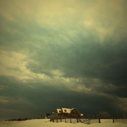 Scenic view of cloudy sky